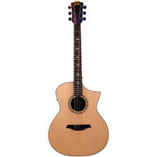 Load image into Gallery viewer, Bromo BAA4CE Auditorium Semi Acoustic Guitar