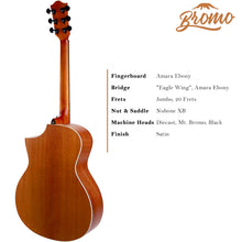 Load image into Gallery viewer, Bromo BAA4C Auditorium Acoustic Guitar