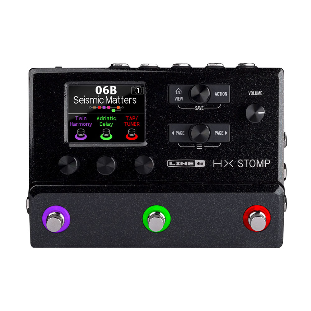 Line6 HX Stomp Compact Professional Guitar Processor – 16th Audio