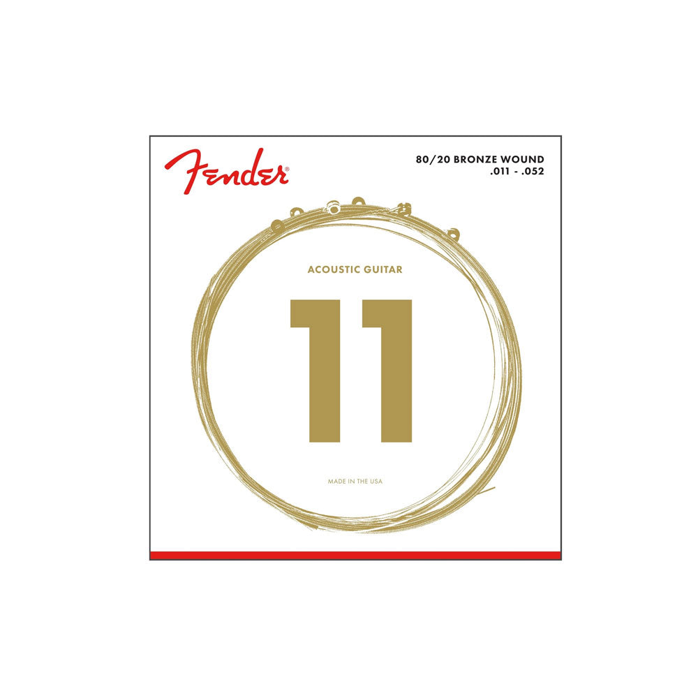 Fender 70CL 80/20 Bronze Acoustic String 11 - 52