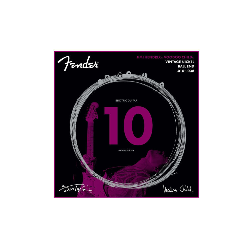 Fender Jimi Hendrix Voodoo Child Electric Guitar Strings 010-038