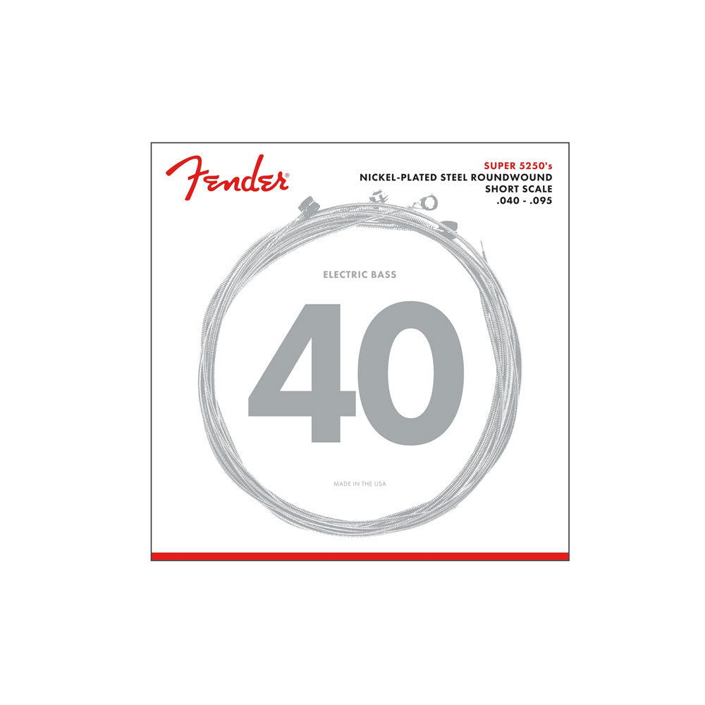 Fender Super 5250's Nickel Plated Bass Strings - Short Scale