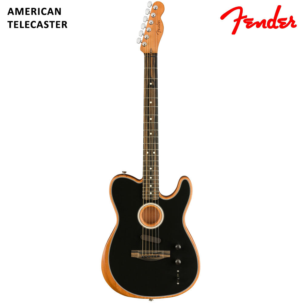 Fender American Acoustasonic Telecaster Ebony