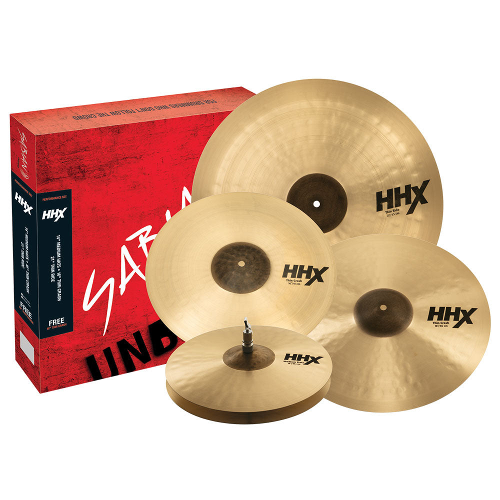 Sabian 15005XTMN Cymbal HHX Performance Set