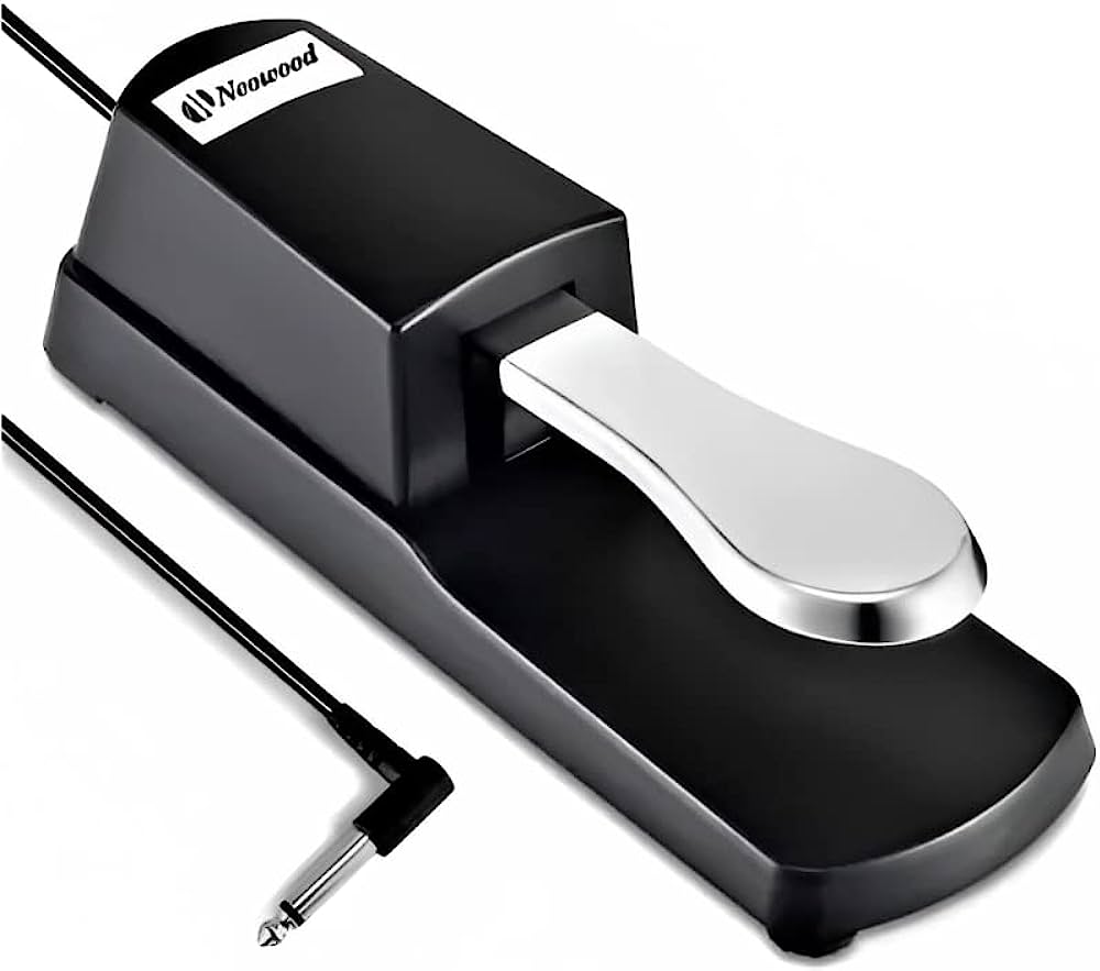 Neowood NW-008 Sustain Pedal for Digital Pianos, electronic Keyboards
