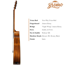 Load image into Gallery viewer, Bromo BAA2CE Auditorium Semi Acoustic Guitar
