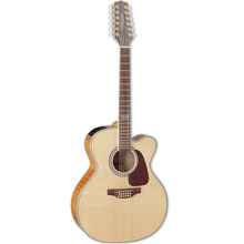 Load image into Gallery viewer, Takamine GJ72CE 12 String Natural Semi Acoustic Guitar
