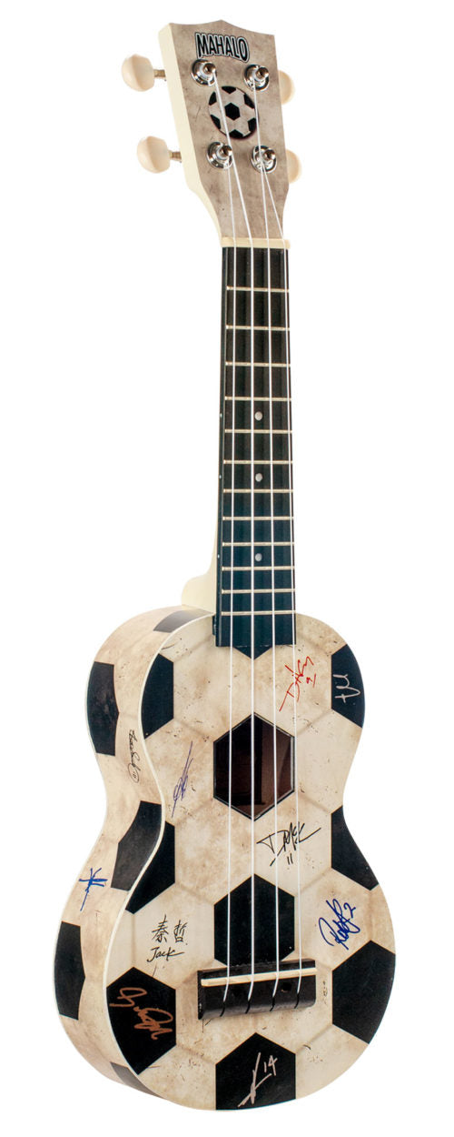 Mahalo Art II Series Soprano Ukulele Football W/Bag - MA1FB