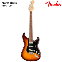 Load image into Gallery viewer, Fender Player Stratocaster Plus Top Tobacco Burst Pau Ferro
