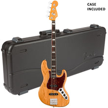 Load image into Gallery viewer, Fender American Ultra Jazz Bass Aged Natural Rosewood W/Case
