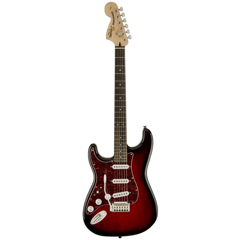 Left Handed Fender Squier Standard Stratocaster Electric Guitar