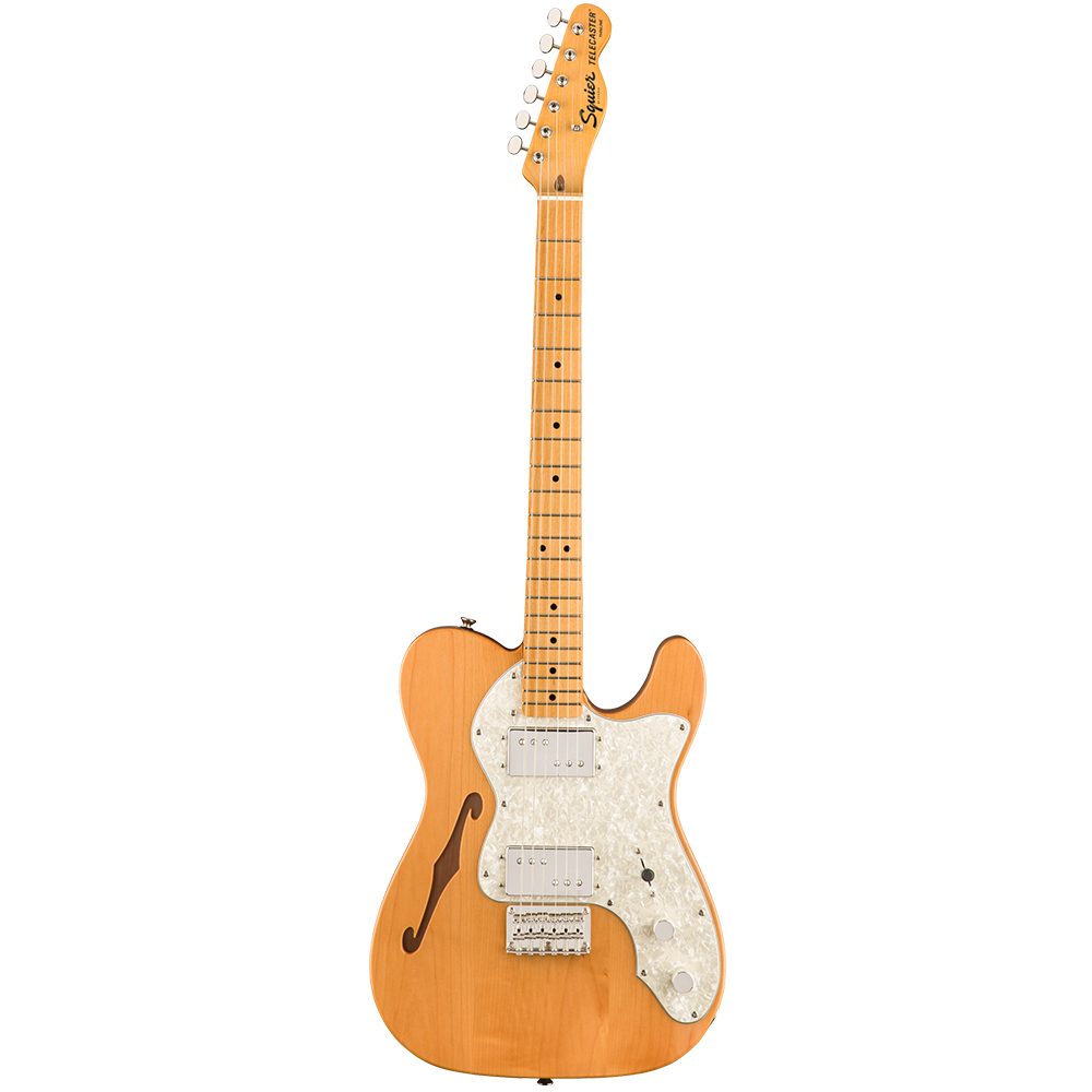 Fender Squier Classic Vibe 70 Telecaster Thinline Electric Guitar With Maple Neck