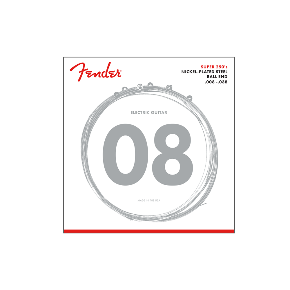 Fender 250XS Electric Guitar Strings 8 - 38