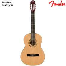 Load image into Gallery viewer, Fender Squier SA150N Natural Classical Guitar
