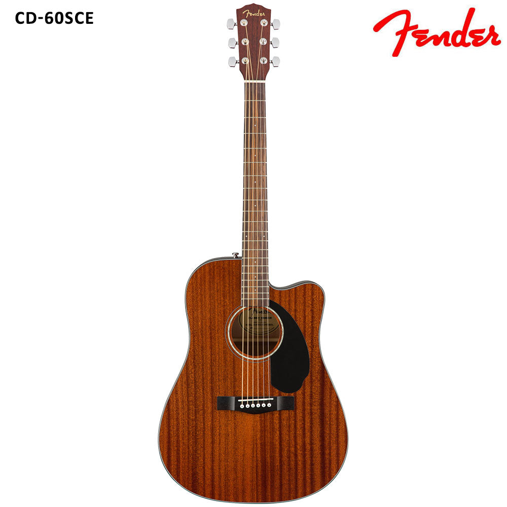 Fender CD60SCE Dreadnought Semi Acoustic Guitar