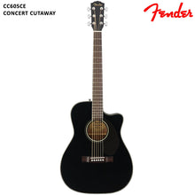 Load image into Gallery viewer, Fender Concert Cutaway Electronics CC60SCE Semi Acoustic Guitar
