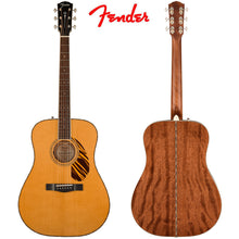 Load image into Gallery viewer, Fender PD-220E Dreadnought Semi Acoustic Guitar W/Case
