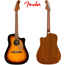 Load image into Gallery viewer, Fender Redondo Player Semi Acoustic Guitar
