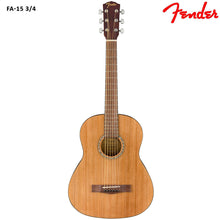 Load image into Gallery viewer, Fender FA-15 3/4 Steel Acoustic Guitar W/Bag
