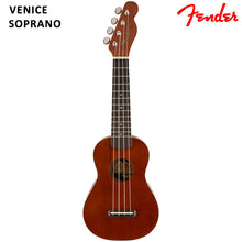 Load image into Gallery viewer, Fender Venice Soprano Ukulele Walnut
