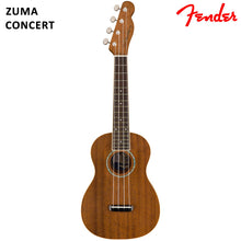 Load image into Gallery viewer, Fender Zuma Concert Natural Ukulele

