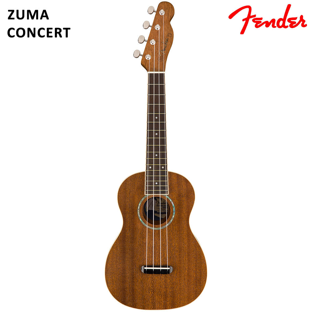 Fender Zuma Concert Natural Ukulele