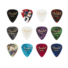 Load image into Gallery viewer, Fender 351 Celluloid Medley 12 Picks
