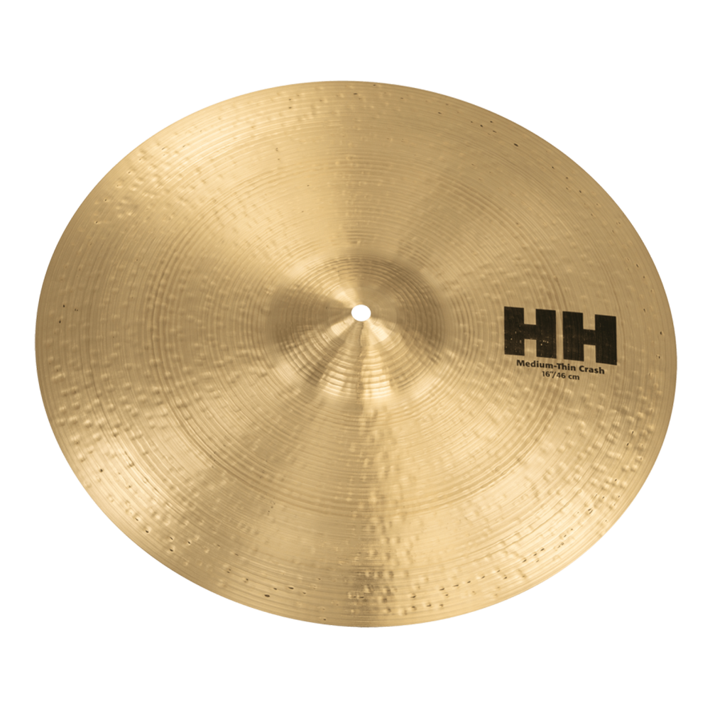 Sabian 11607B Brilliant Finish Cymbal HH Medium Thin Crash 16