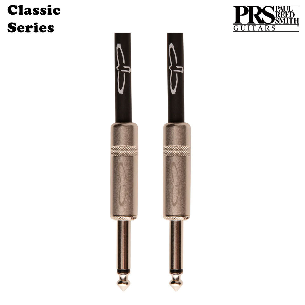 PRS 18ft Classic Instrument Cable - Straight Black
