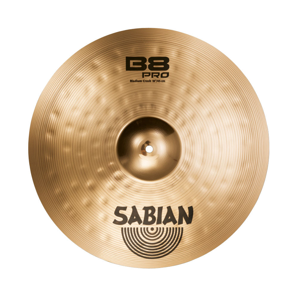 Sabian 31808B Cymbal B8 Pro Medium Crash 18