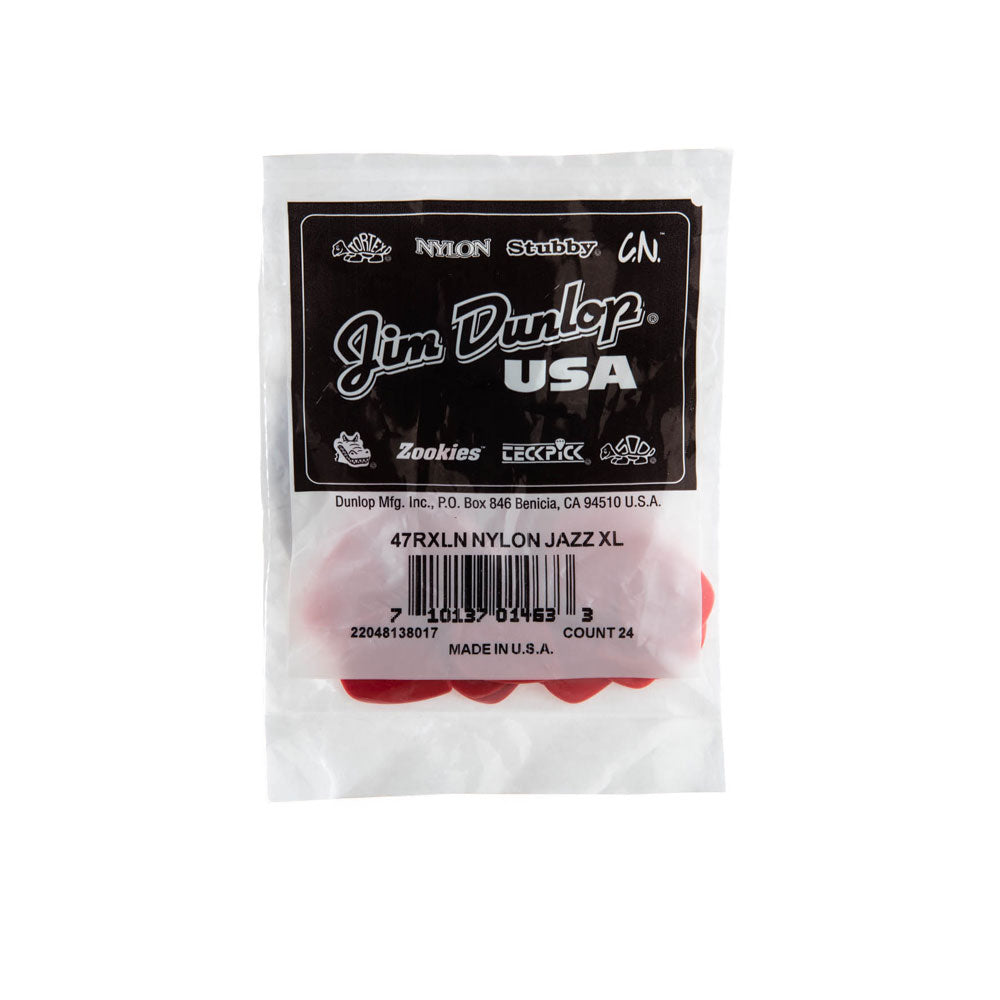 DUNLOP 47RXLN PICKS NYLON JAZZ XL