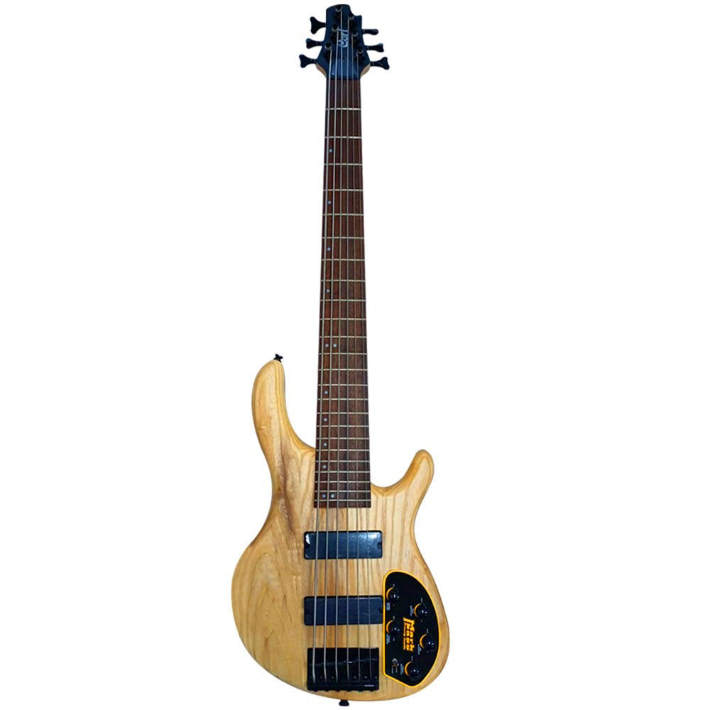 Cort Action DLX VI AS Open Pore Natural Bass Guitar