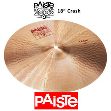 Load image into Gallery viewer, Paiste 2002 Crash 18&quot;
