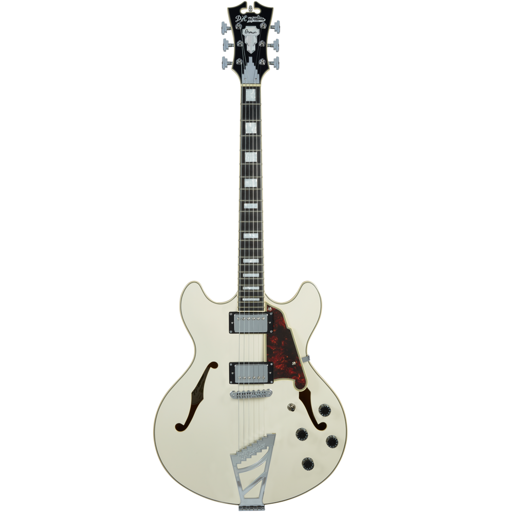 D'angelico Premier DC Tailpiece Stairstep Champagne