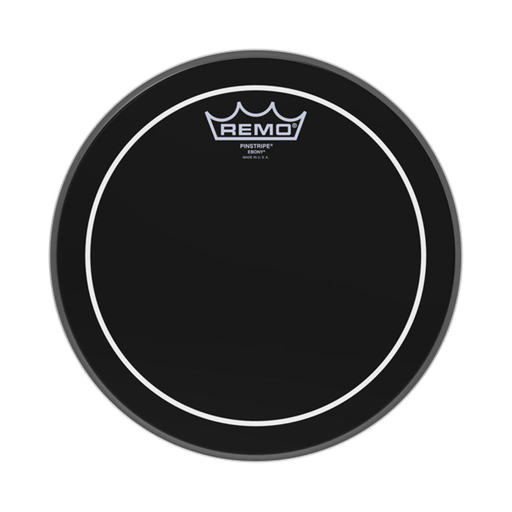 Remo Drum Heads Ebony Pinstripe 10
