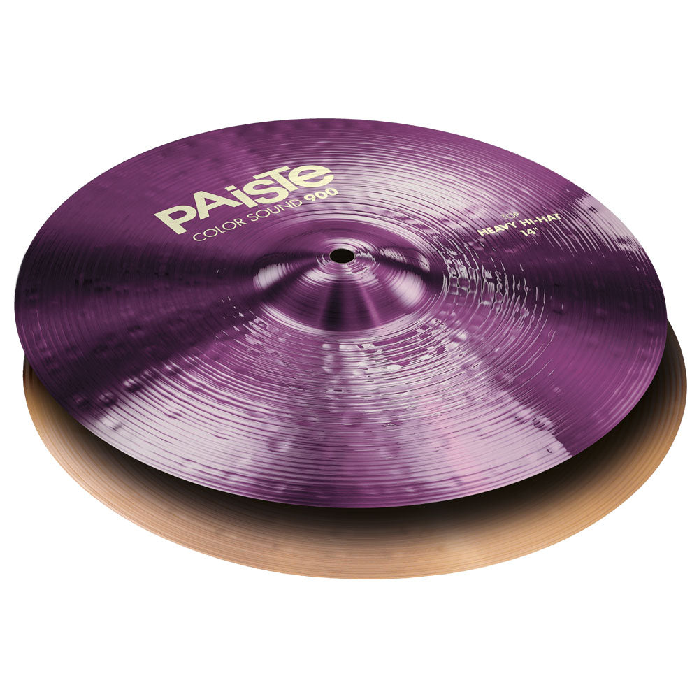 Paiste Colored Sound 900 Purple Heavy Hi Hat 14