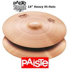 Load image into Gallery viewer, Paiste 2002 Heavy Hi Hat 14&quot;
