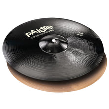 Load image into Gallery viewer, Paiste Colored Sound 900 Black Hi Hat 14&quot;
