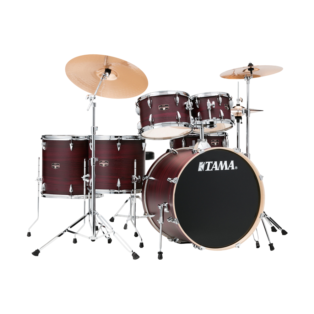 Tama Imperial Star 6 Piece Drum Kit W/Hardware & Throne 22'' IE62H6W