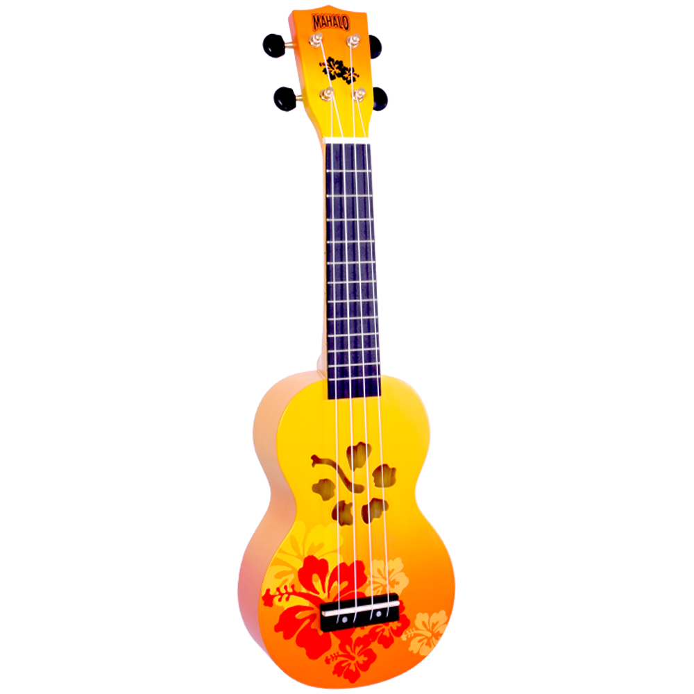 Mahalo MD1HBORB Soprano Ukulele W/Bag