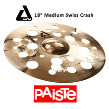 Load image into Gallery viewer, Paiste Alpha Medium Swiss Crash 18&quot;
