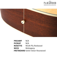 Load image into Gallery viewer, Parkwood OM Body Acoustic Guitar S62
