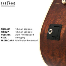 Load image into Gallery viewer, Parkwood Dreadnought Semi Acoustic Guitar S66
