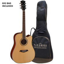Load image into Gallery viewer, Parkwood Dreadnought Semi Acoustic Guitar S66
