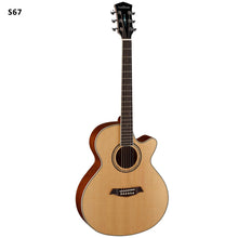 Load image into Gallery viewer, Parkwood Grand Concert Semi Acoustic Guitar S67
