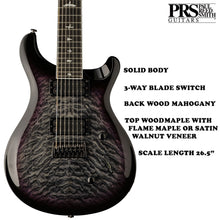 Load image into Gallery viewer, PRS SE Mark Holcomb 7 String Electric Guitar
