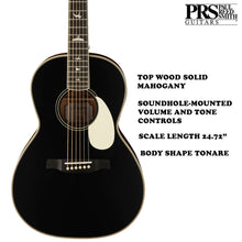 Load image into Gallery viewer, PRS SE Parlor P20E Acoustic Guitar
