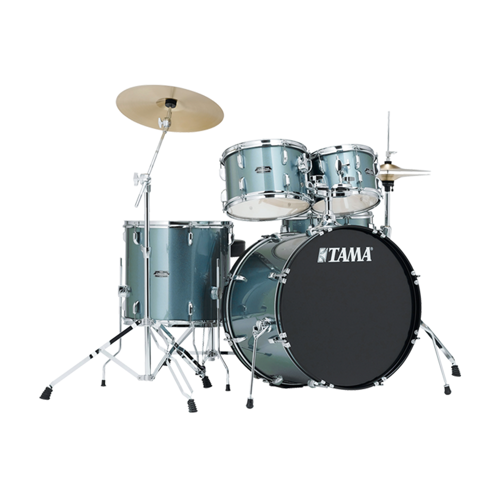 Tama Stagestar 5 piece Drum Kit 22'' W/ Hardware, Throne & Cymbals SG52KH5C
