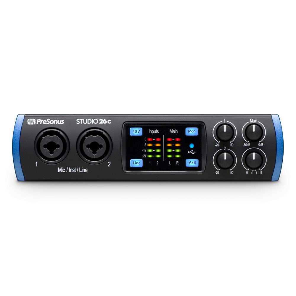 Pre Sonus Studio 26c Audio Interfaces