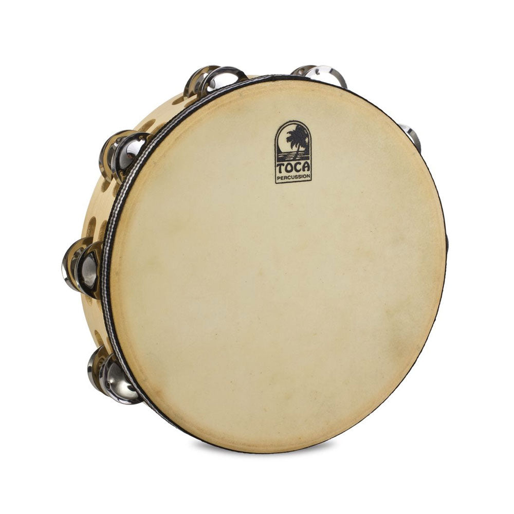 Toca T1010H Player’s Series Wood Tambourine Double Row W/Head